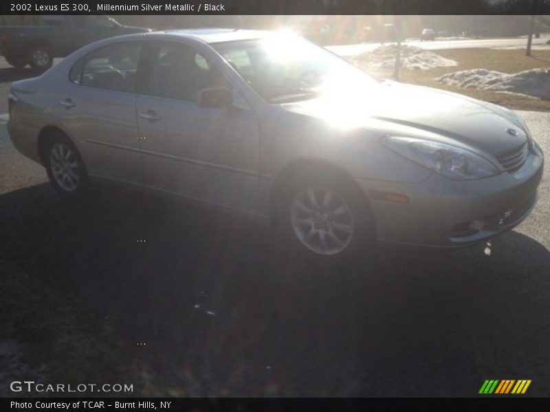 Millennium Silver Metallic / Black 2002 Lexus ES 300
