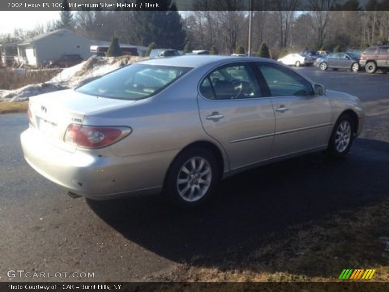 Millennium Silver Metallic / Black 2002 Lexus ES 300