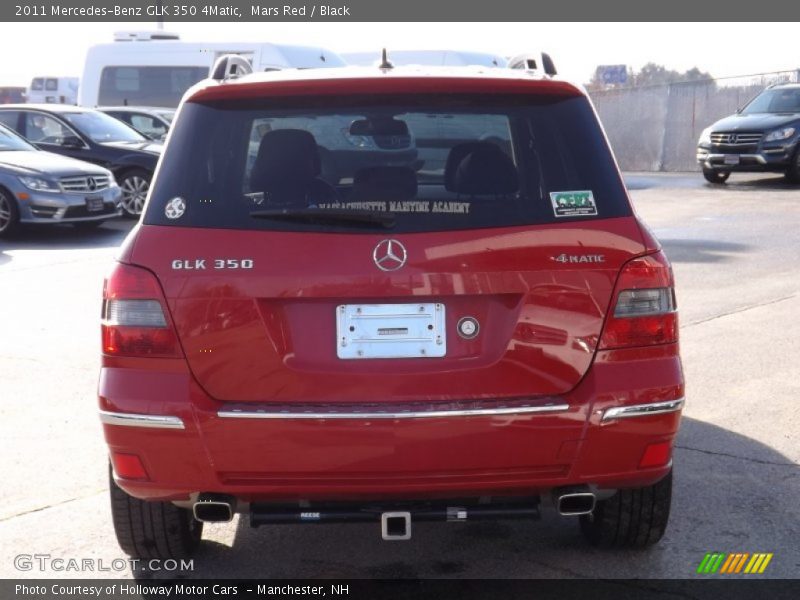Mars Red / Black 2011 Mercedes-Benz GLK 350 4Matic