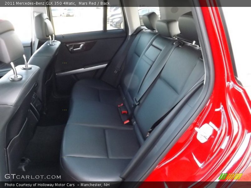 Mars Red / Black 2011 Mercedes-Benz GLK 350 4Matic