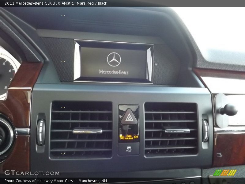 Mars Red / Black 2011 Mercedes-Benz GLK 350 4Matic