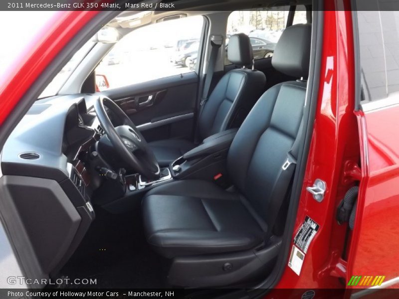 Mars Red / Black 2011 Mercedes-Benz GLK 350 4Matic