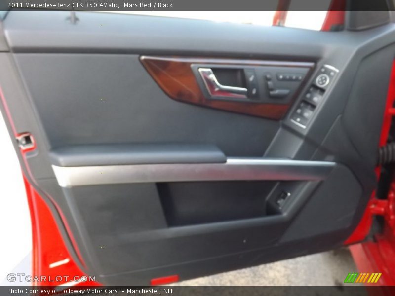 Mars Red / Black 2011 Mercedes-Benz GLK 350 4Matic