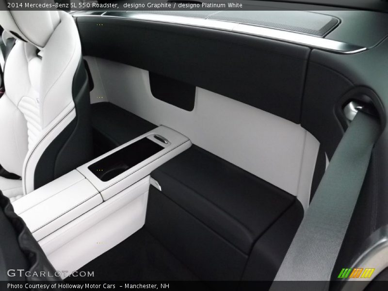 Rear Seat of 2014 SL 550 Roadster