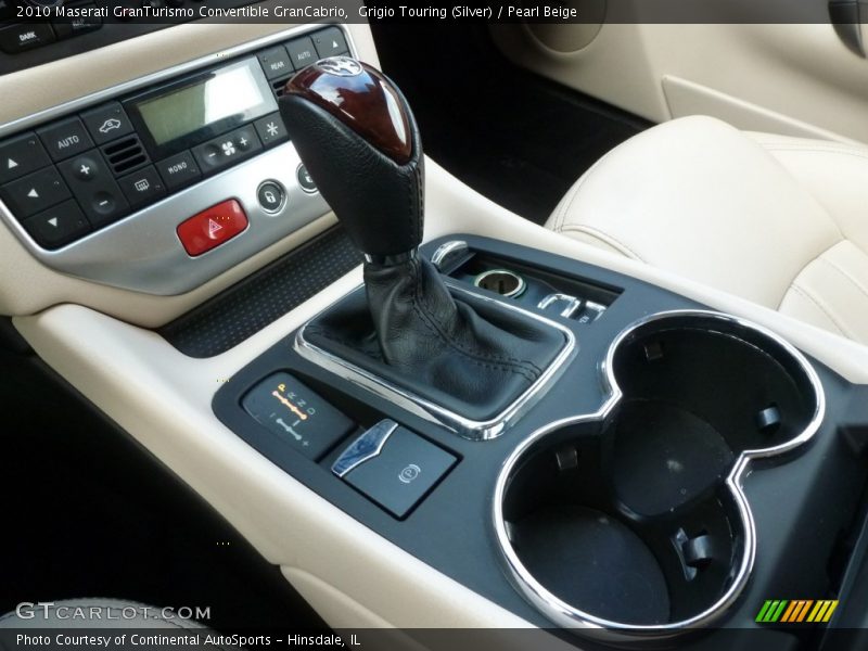 Grigio Touring (Silver) / Pearl Beige 2010 Maserati GranTurismo Convertible GranCabrio