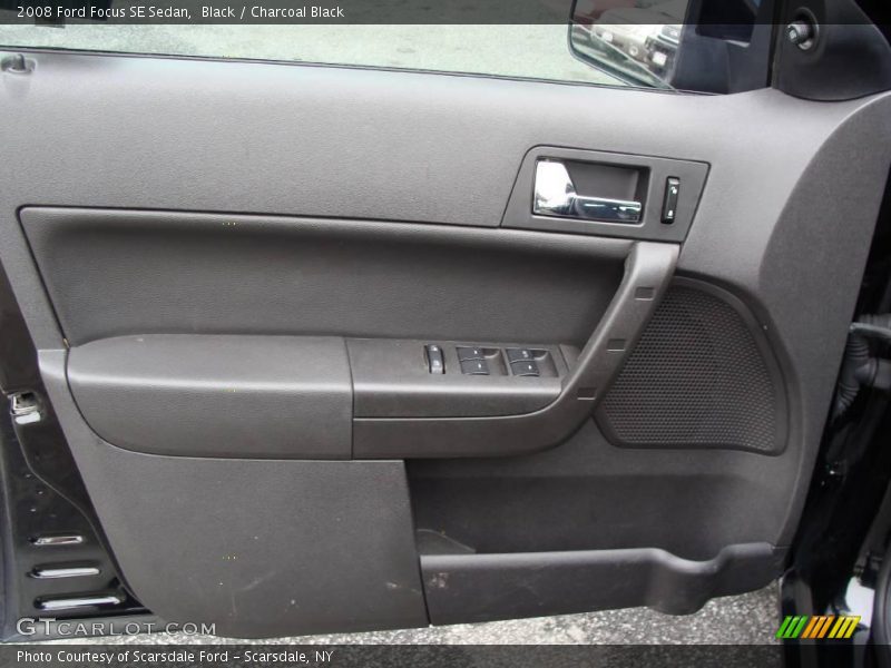 Black / Charcoal Black 2008 Ford Focus SE Sedan