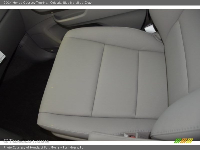 Celestial Blue Metallic / Gray 2014 Honda Odyssey Touring