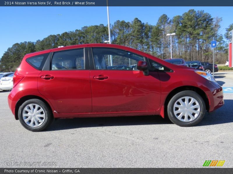  2014 Versa Note SV Red Brick
