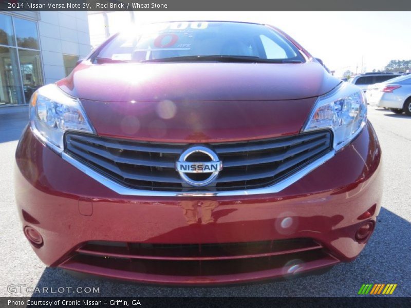 Red Brick / Wheat Stone 2014 Nissan Versa Note SV