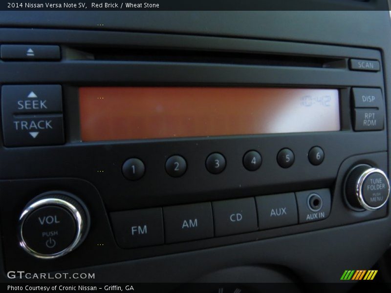 Red Brick / Wheat Stone 2014 Nissan Versa Note SV