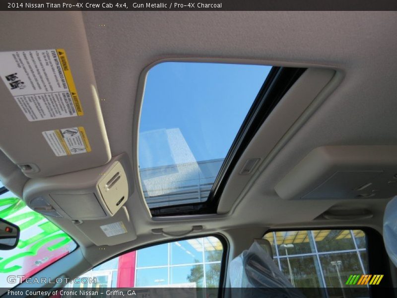Gun Metallic / Pro-4X Charcoal 2014 Nissan Titan Pro-4X Crew Cab 4x4