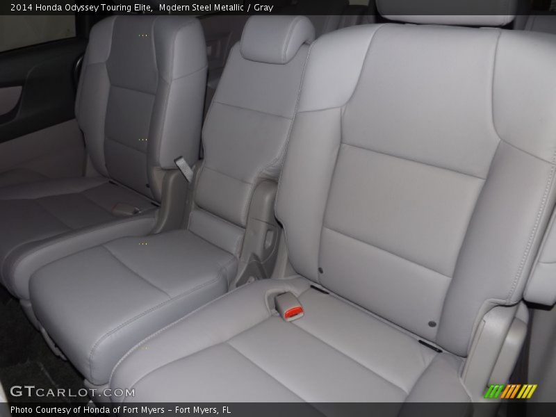 Modern Steel Metallic / Gray 2014 Honda Odyssey Touring Elite