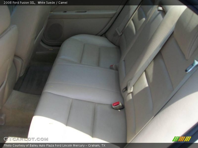 White Suede / Camel 2008 Ford Fusion SEL