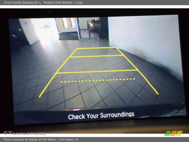 Modern Steel Metallic / Gray 2014 Honda Odyssey EX-L