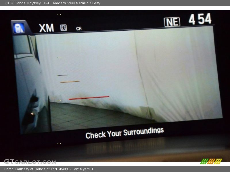 Modern Steel Metallic / Gray 2014 Honda Odyssey EX-L