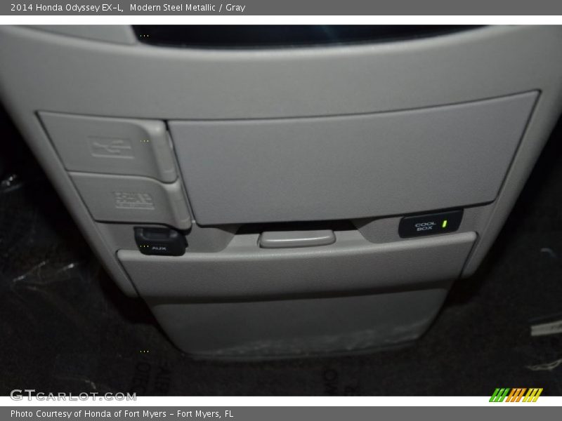 Modern Steel Metallic / Gray 2014 Honda Odyssey EX-L