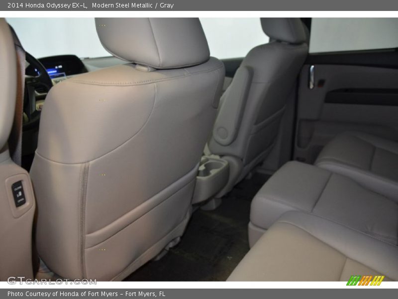 Modern Steel Metallic / Gray 2014 Honda Odyssey EX-L