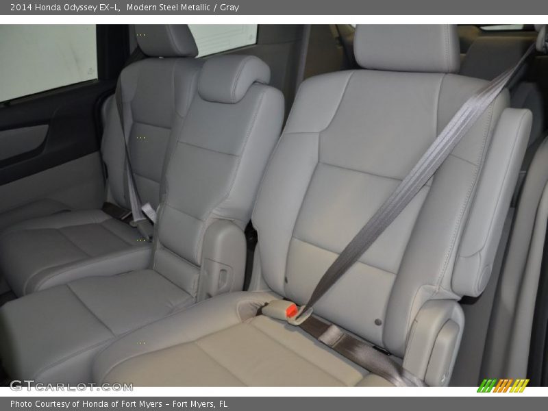 Modern Steel Metallic / Gray 2014 Honda Odyssey EX-L
