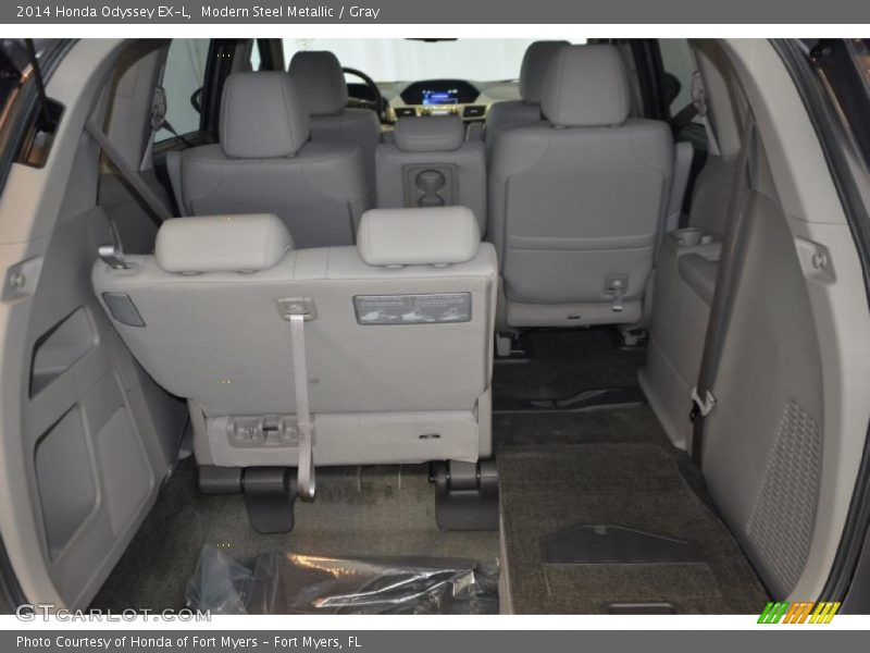 Modern Steel Metallic / Gray 2014 Honda Odyssey EX-L