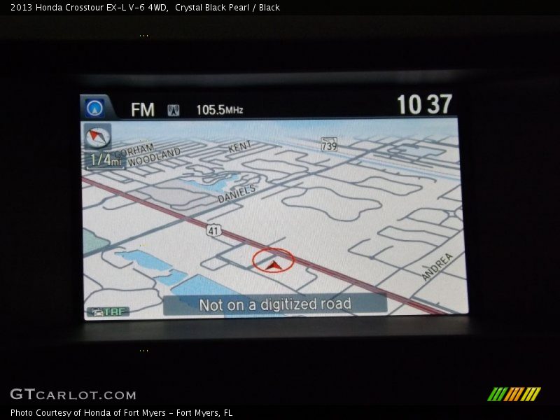 Crystal Black Pearl / Black 2013 Honda Crosstour EX-L V-6 4WD