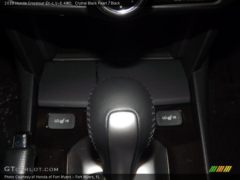 Crystal Black Pearl / Black 2013 Honda Crosstour EX-L V-6 4WD