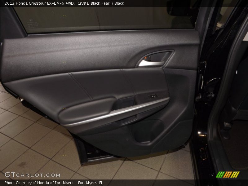 Crystal Black Pearl / Black 2013 Honda Crosstour EX-L V-6 4WD