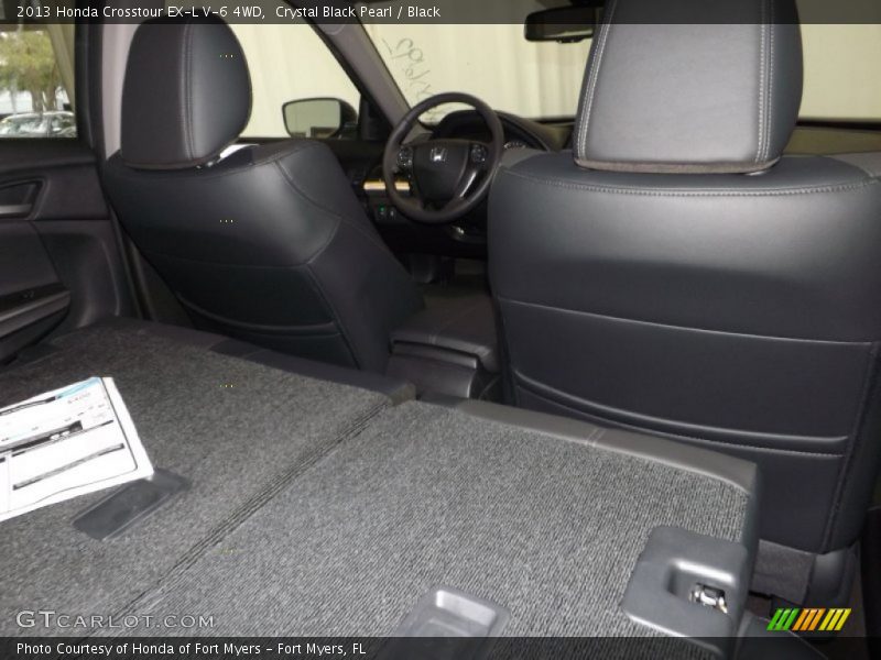 Crystal Black Pearl / Black 2013 Honda Crosstour EX-L V-6 4WD