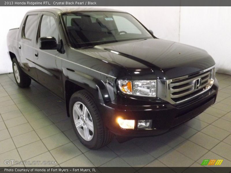 Crystal Black Pearl / Black 2013 Honda Ridgeline RTL