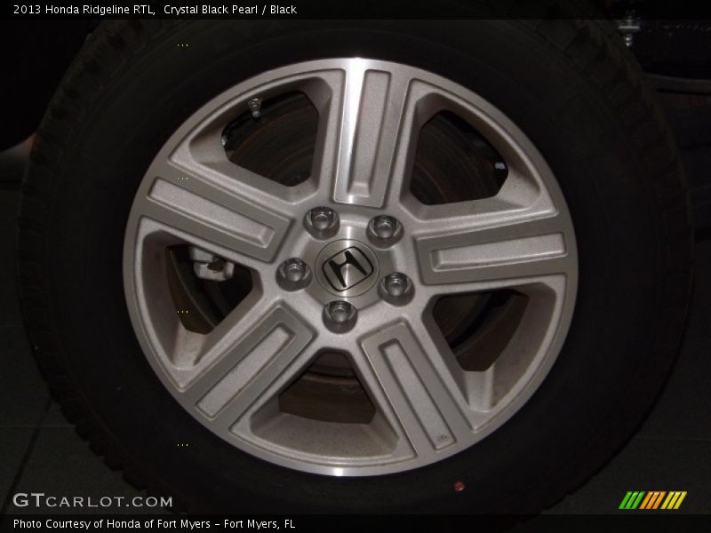 Crystal Black Pearl / Black 2013 Honda Ridgeline RTL