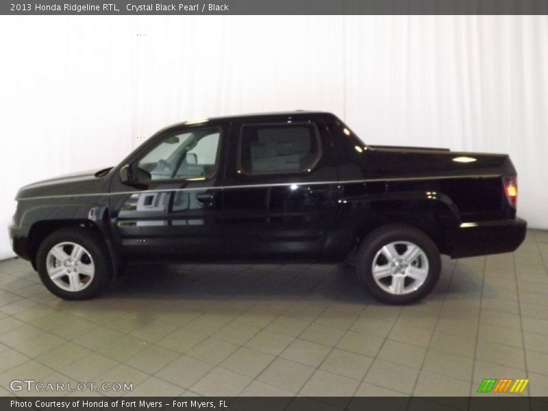Crystal Black Pearl / Black 2013 Honda Ridgeline RTL