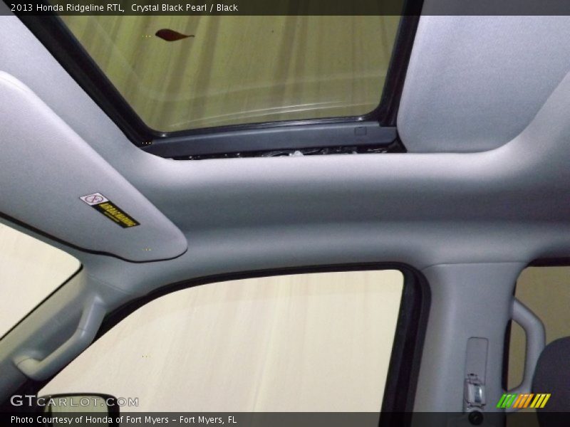 Crystal Black Pearl / Black 2013 Honda Ridgeline RTL