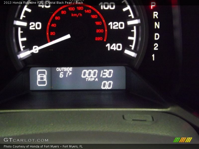Crystal Black Pearl / Black 2013 Honda Ridgeline RTL