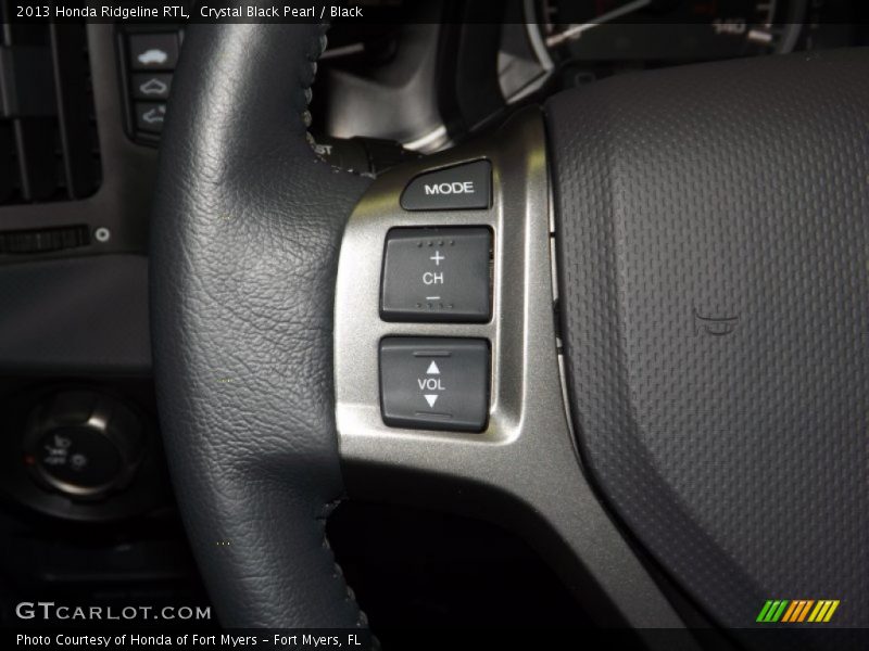 Crystal Black Pearl / Black 2013 Honda Ridgeline RTL