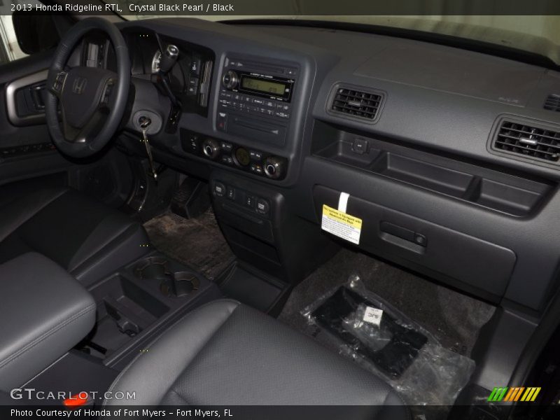 Crystal Black Pearl / Black 2013 Honda Ridgeline RTL