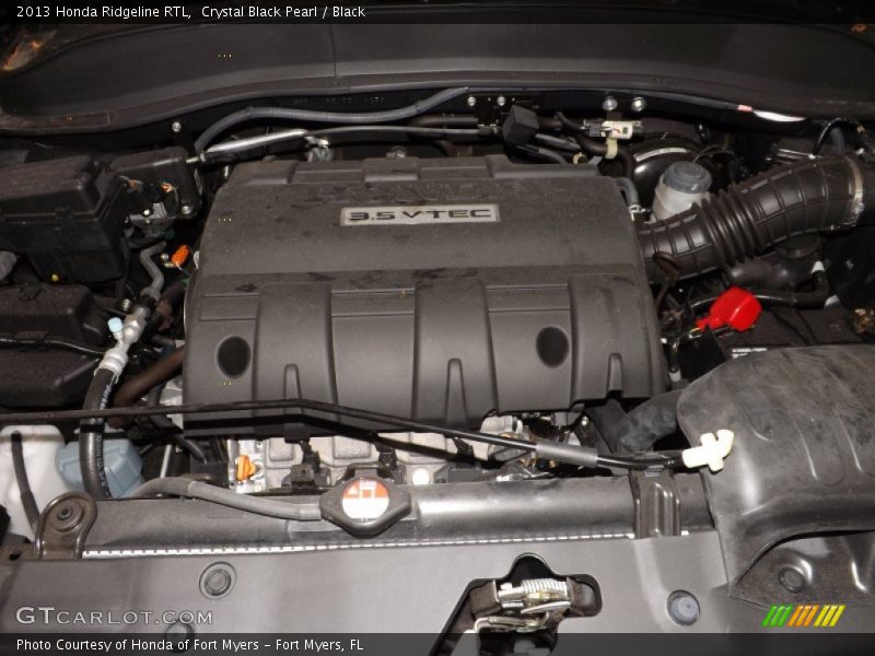 Crystal Black Pearl / Black 2013 Honda Ridgeline RTL