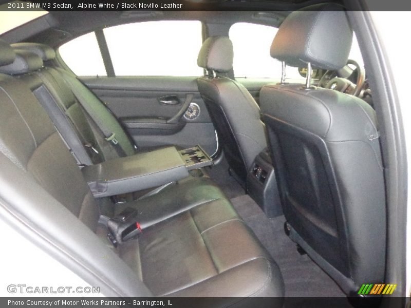 Alpine White / Black Novillo Leather 2011 BMW M3 Sedan