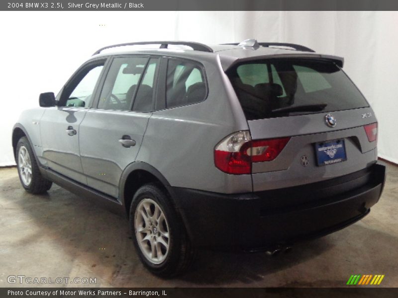 Silver Grey Metallic / Black 2004 BMW X3 2.5i