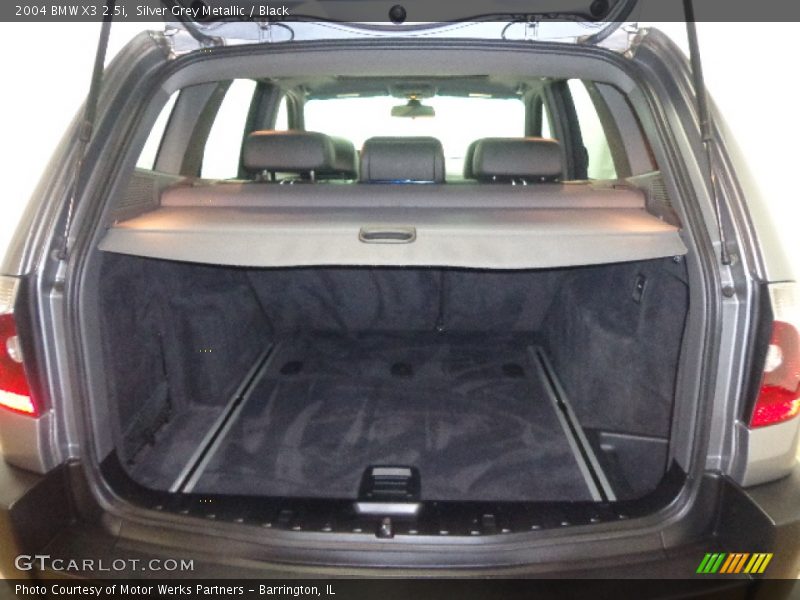 Silver Grey Metallic / Black 2004 BMW X3 2.5i