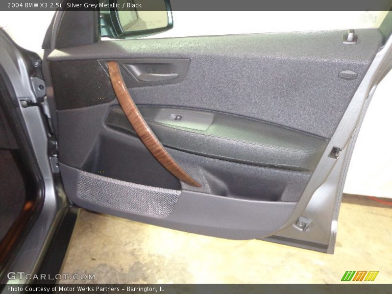 Silver Grey Metallic / Black 2004 BMW X3 2.5i