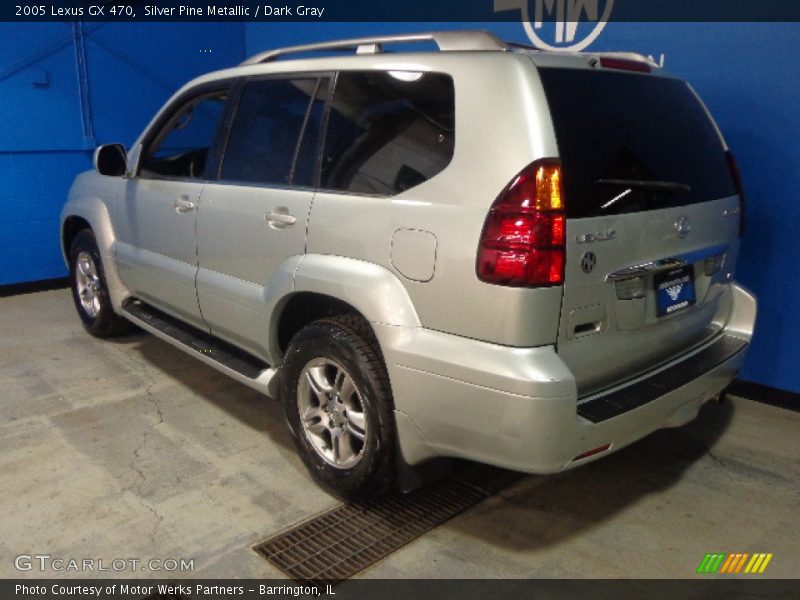 Silver Pine Metallic / Dark Gray 2005 Lexus GX 470
