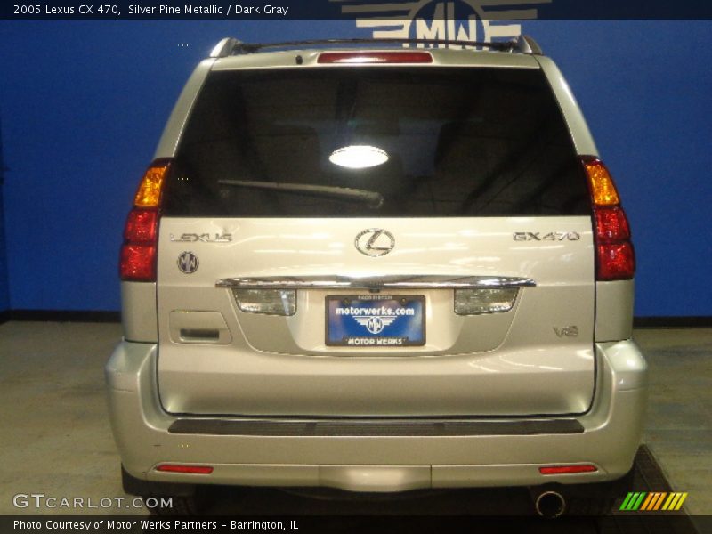 Silver Pine Metallic / Dark Gray 2005 Lexus GX 470