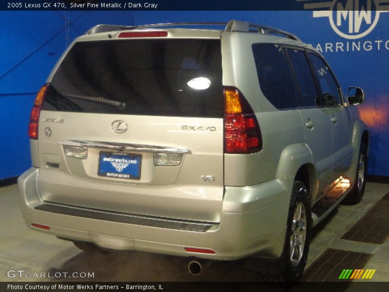 Silver Pine Metallic / Dark Gray 2005 Lexus GX 470