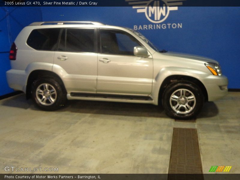 Silver Pine Metallic / Dark Gray 2005 Lexus GX 470