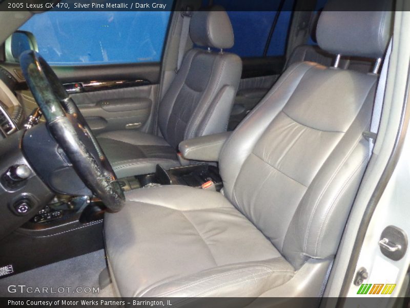 Silver Pine Metallic / Dark Gray 2005 Lexus GX 470
