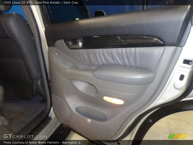 Silver Pine Metallic / Dark Gray 2005 Lexus GX 470