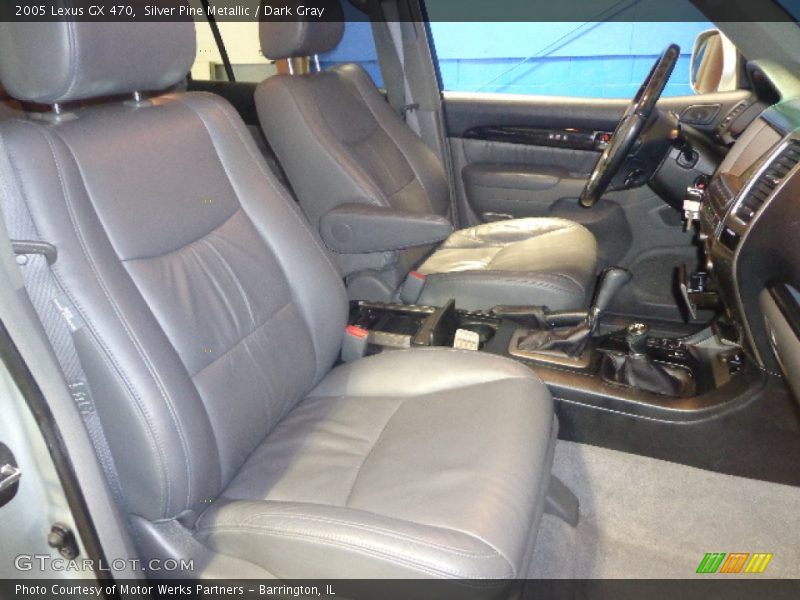 Silver Pine Metallic / Dark Gray 2005 Lexus GX 470