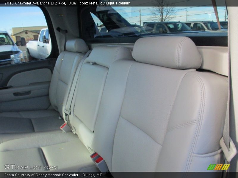 Blue Topaz Metallic / Light Titanium 2013 Chevrolet Avalanche LTZ 4x4