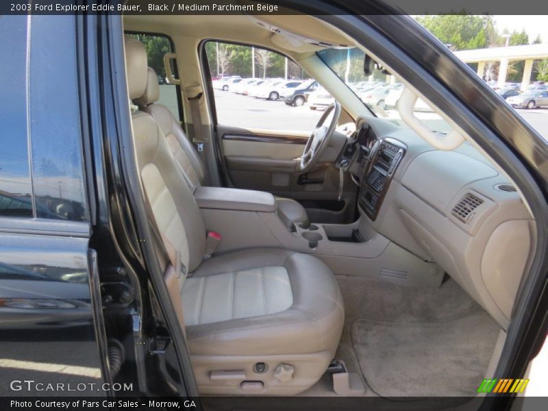 Black / Medium Parchment Beige 2003 Ford Explorer Eddie Bauer
