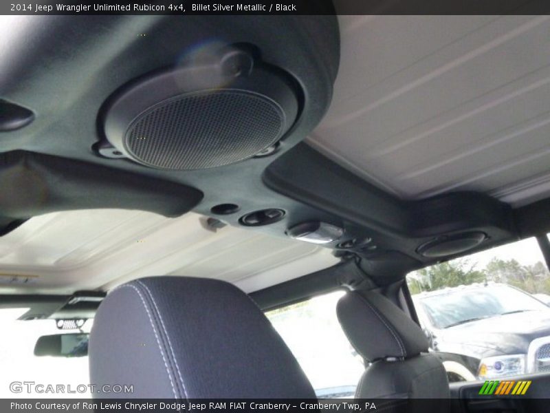 Billet Silver Metallic / Black 2014 Jeep Wrangler Unlimited Rubicon 4x4