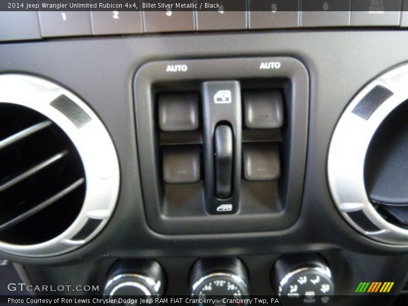 Billet Silver Metallic / Black 2014 Jeep Wrangler Unlimited Rubicon 4x4